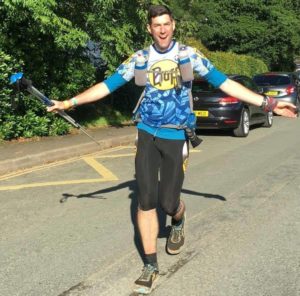 Stu Lakeland 100 finish